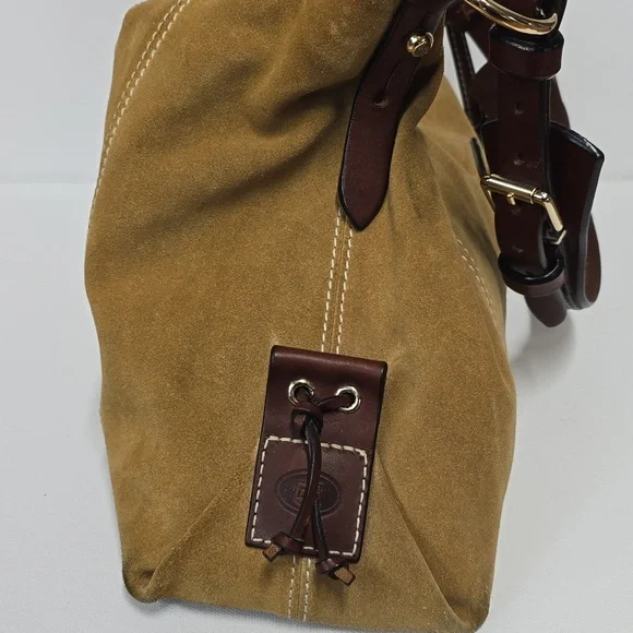 Vintage Dooney & Bourke Suede Leather Purse - Picture 5 of 9